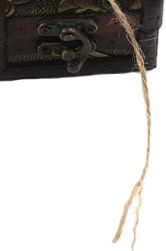 Miniatura 2 de Cuerda de yute natural de 328 yardas, cuerda de yute de 2 capas, cuerda de cáñamo de arpillera de 0.059 pulgadas para embalaje de bricolaje