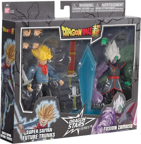 Miniatura 7 de Bandai America - Dragon Ball Super Paquete de batalla Dragon Stars Trunks del Futuro Vs. Fusion Zamasu