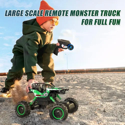 Miniatura 7 de Double E Automóviles de control remoto 1:18 de doble motor recargable para camionetas 4x4 todoterreno