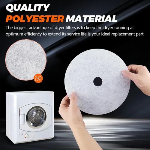 Miniatura 3 de 【Actualización de poliéster】20 filtros de escape para secadora Panda de Beaquicy – Filtro de pelusa para secadores Panda Sonya Magic Chef Avanti