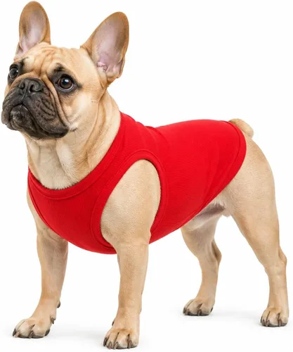 Miniatura 34 de Lovelonglong Ropa para mascotas de verano 2019, ropa para perro, camisetas en blanco, camisetas acanaladas, chalecos de hilo superior para perros