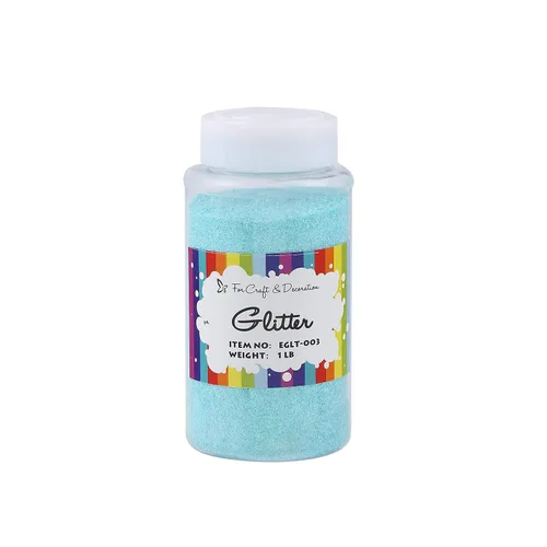Miniatura 30 de Brillantina gruesa, 18 frascos de colores surtidos para manualidades, cuerpo, maquillaje y purpurina para uñas.