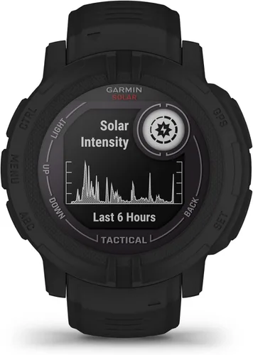 Miniatura 2 de Garmin Instinct 2 Solar, Edición Táctica, reloj resistente para exteriores con GPS, con capacidad de carga solar, construido para todos