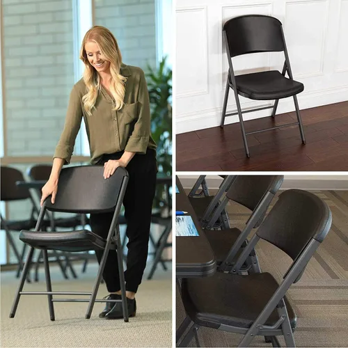Miniatura 7 de Lifetime Silla plegable con color negro Model#80887U (4, negro)