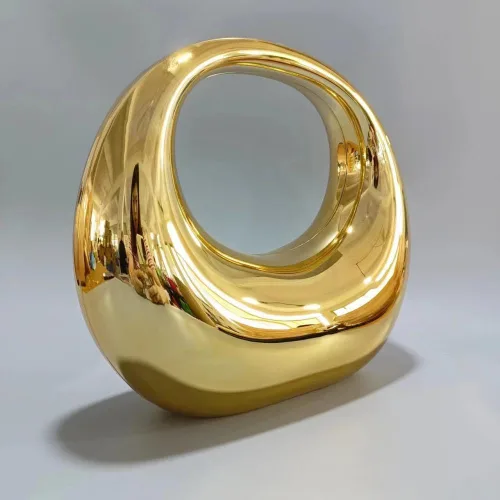 Miniatura 8 de YYW Bolso de noche de acrílico bolso de noche transparente único con forma de luna