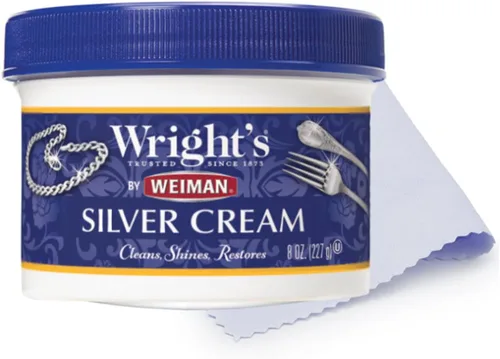 Miniatura 9 de Limpiador y abrillantador para plata y cobre de Wright's - 8 onzas cada uno - Abrillantador de metal premium para plata, cobre, latón, cromo y más
