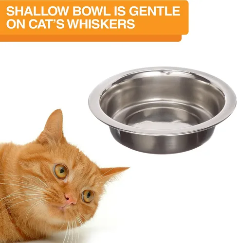 Miniatura 6 de Neater Feeder Deluxe - Tazones elevados para gatos a prueba de desorden para todas las razas, fabricados en Estados Unidos, cuencos elevados sin