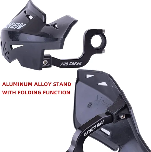 Miniatura 5 de Paramanos universales de 22 mm (7/8 pulgadas) y 28 mm (1 1/8 pulgadas) para manillar CNC para moto de cross, ATV, scooter para CRF KLX KX LTR TRX SX