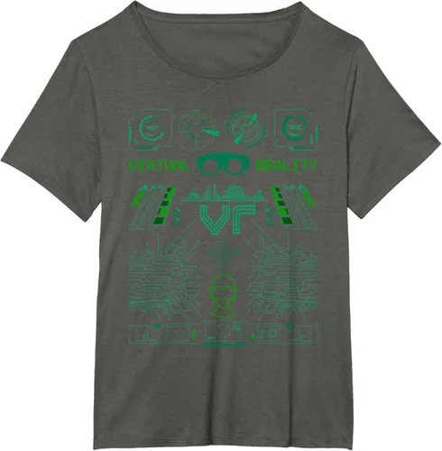 Miniatura 41 de Camiseta de realidad virtual VR Retro Gamers, Negro, S