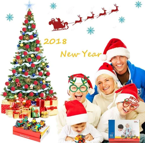 Miniatura 3 de BOLZRA Diademas de Navidad para fiestas, marcos de gafas con renos y árbol de Navidad, diseños de purpurina para disfraces de vacaciones, cabina