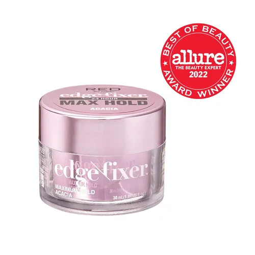 Miniatura 2 de Red by Kiss Edge Fixer 24 Hour Maximum Hold Edge Wax No Flaking Biotina B7 Gel para el cabello con infusión de biotina B7, 1.01 onzas líquidas