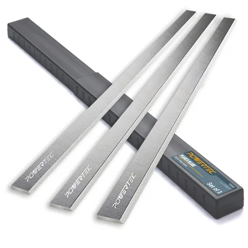 Miniatura 10 de POWERTEC Cuchillas cepilladoras de 13 pulgadas para Delta 22-580, 22-555, Grizzly G0689, Craftsman 21743, POWERTEC PL1300, Steel City 40100