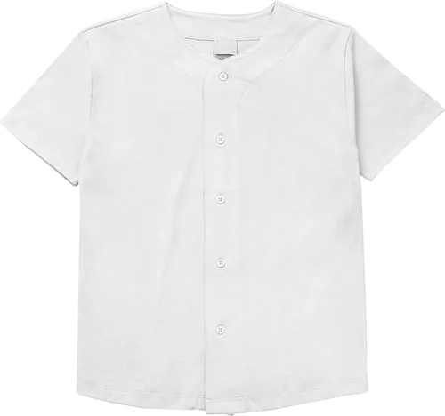 Miniatura 31 de Hat and Beyond camiseta de béisbol para hombre con botones hipster hip hop
