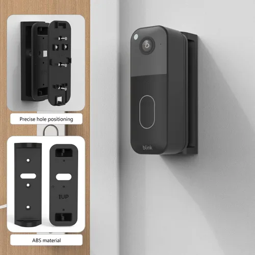 Miniatura 6 de Soporte angular para timbre de video Blink (modelo más nuevo), soporte de cámara para timbre Blink de 2ª generación, kit de montaje en pared