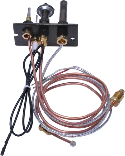 10002264 - Conjunto piloto SIT de gas natural propano (NG) de 3 vías compatible con HHT, Majestic, Monessen, Temco, Vermont Castings Estufas de gas