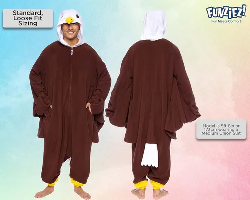 Miniatura 3 de Funziez! Eagle One Piece - Disfraz de animal de pájaro para adulto