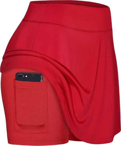 Miniatura 2 de Blevonh - Falda de tenis para mujer con bolsillo, para correr o jugar golf