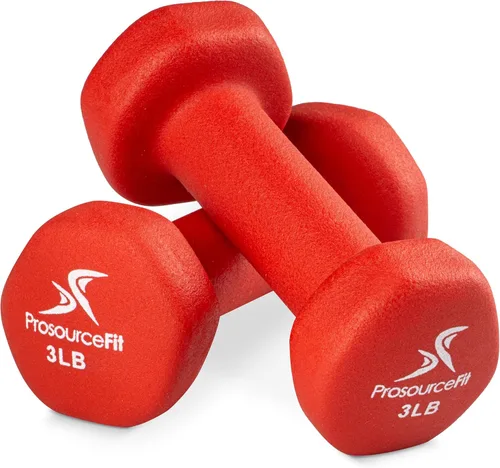 ProsourceFit Neoprene Dumbbell Coated for Non-Slip Grip