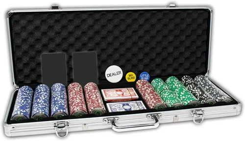 Juego de fichas de póker Da Vinci Professional Casino del Sol en caja (juego de 500), 11,5 gm