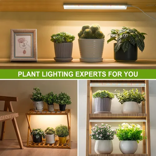 Miniatura 5 de FOXGARDEN Tira de luz de cultivo para plantas de interior, lámpara brillante de 192 LED de espectro completo con temporizador de encendido/apagado