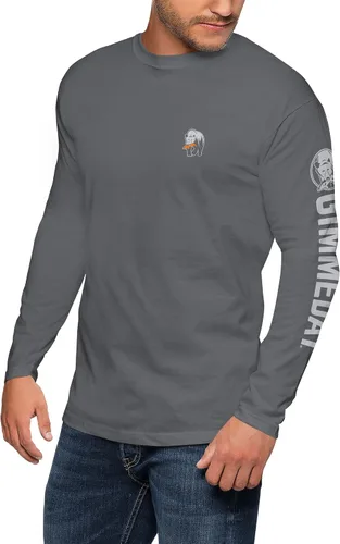 Miniatura 2 de GIMMEDAT Marsh Madness Duck Hunting Camisa de manga larga para hombre y mujer, regalo divertido Carbón vegetal