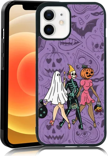Miniatura 41 de Funda de teléfono de Halloween para mujer, diseño de fantasma, para iPhone 11, TPU a prueba de golpes, funda protectora para iPhone, globo ocular