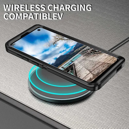 Miniatura 7 de Funda para Galaxy S10, [sin protector de pantalla] resistente a prueba de golpes, polvo y caídas, 3 capas de protección completa del cuerpo, funda