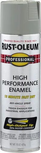 Miniatura 35 de Rust-Oleum 7515838 Pintura en aerosol de esmalte profesional de alto rendimiento, 14 onzas, aluminio