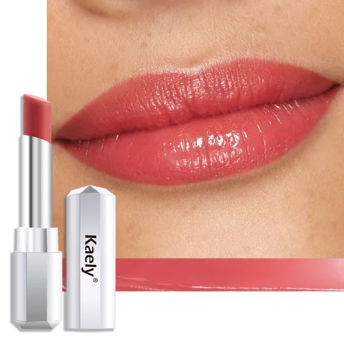 Miniatura 11 de Kaely - 2 piezas de bálsamo labial tintado de miel, lápiz labial de brillo hidratante para labios secos de mujer, maquillaje de mancha de brillo