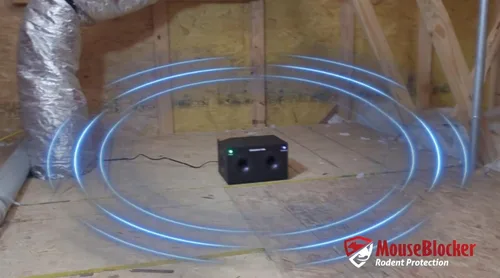 Miniatura 9 de MouseBlocker 1000x Potente Enchufable Ultrasónico Detergente de Ratones y Roedores para Edificios, Garajes, Áticos y Más. Funciona con Todos