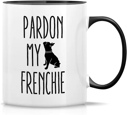Miniatura 103 de Retreez - Taza divertida con texto en inglés "Funny Cute Golden Retriever Don't Stop Retrievin' Dog Lover", 325 ml, tazas de café de cerámica