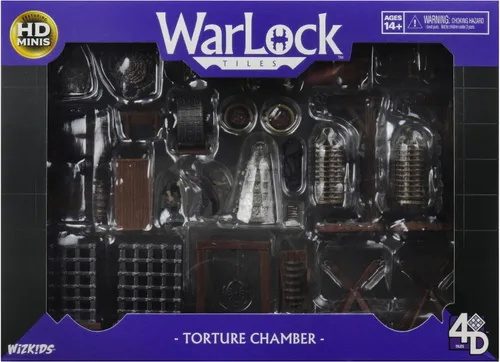 WizKids Warlock Tiles: Accesorio – Cámara de Tortura
