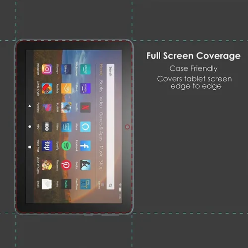 Miniatura 7 de Protector de pantalla de vidrio templado para tablet de 7 pulgadas, paquete de 2 (7 niños)