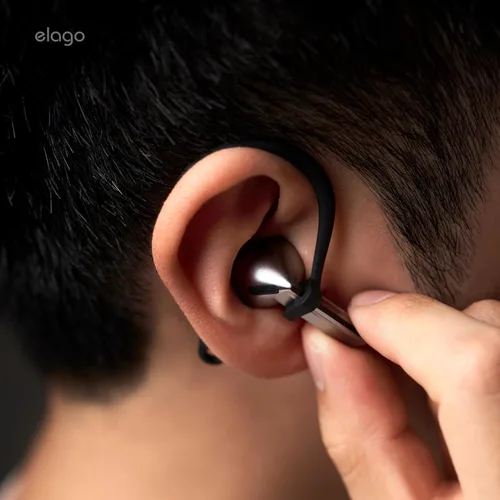Miniatura 5 de elago Ganchos para las orejas diseñados para accesorios de auriculares Samsung Galaxy Buds 3 y Galaxy Buds 3 Pro, antideslizantes, diseño