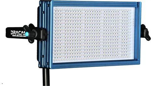 Miniatura 4 de Dracast Pro Series LED500 Kit de 3 luces LED de luz diurna con placas de batería de montaje en V y soportes de luz