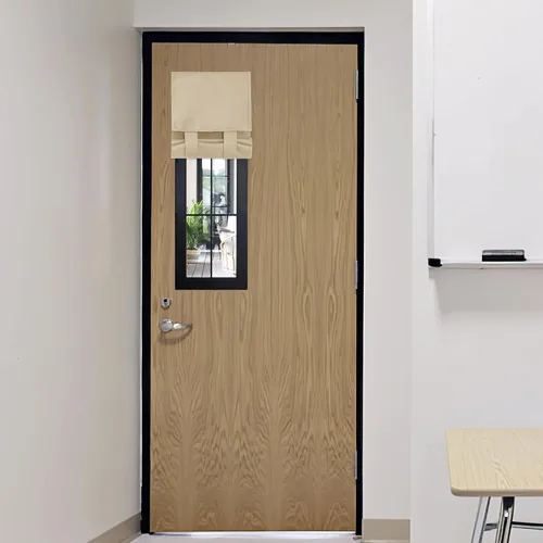 Miniatura 21 de RYB HOME 2 Paneles Cubierta de Ventana de Puerta de Aula, Persianas Opacas para Ventanas y Puertas de Aula Cubierta Persianas de Confinamiento
