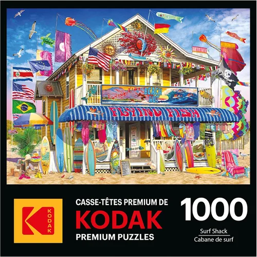 Miniatura 2 de RoseArt - Kodak Premium - Earl's Auto - Rompecabezas de 1000 piezas para adultos