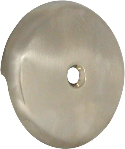 Miniatura 7 de Danco Placa de desbordamiento de drenaje de una sola tina cromada Un agujero Tornillo incluido, (89052)
