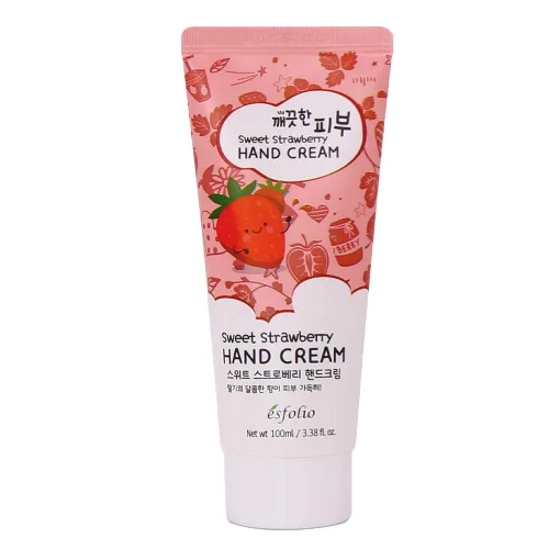 Miniatura 7 de esfolio Crema de manos Fresh Pink Peach – Loción coreana hidratante para manos con extractos de melocotón y albaricoque – Suaviza, hidrata y alisa