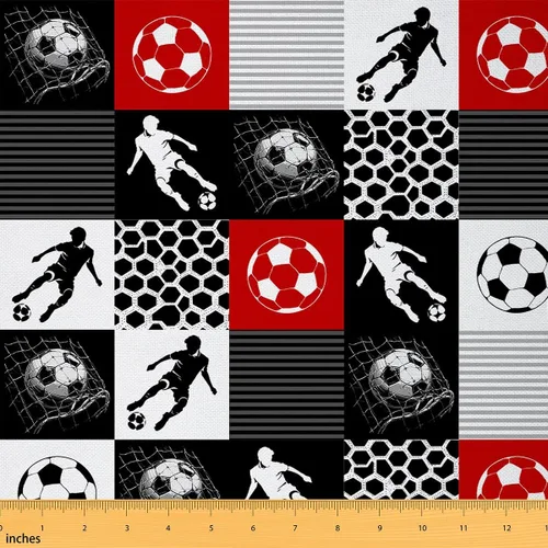 Miniatura 12 de The Yard - Tela Lacrosse de The Yard para niños y niñas, juego deportivo, decorativa, impermeable, para exteriores, tela deportiva para sillas
