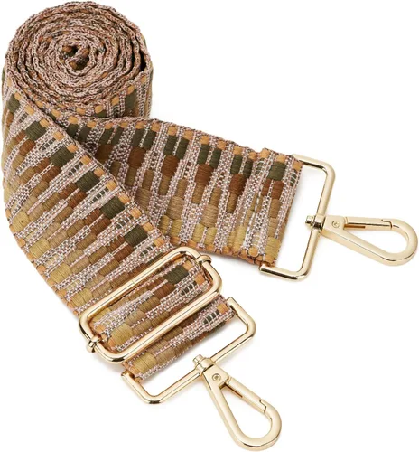 Miniatura 179 de ZOOEASS - Correa de repuesto para cartera, para colgar en el hombro o para cruzar, ancha y ajustable, de lona