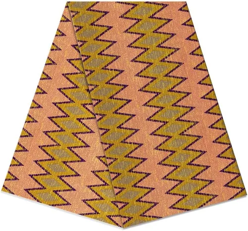 Miniatura 28 de Patrón africano de cera Ankara imprime tela 6 yardas 100% algodón cera paño para vestido de fiesta y telas de tapicería DIY LB041