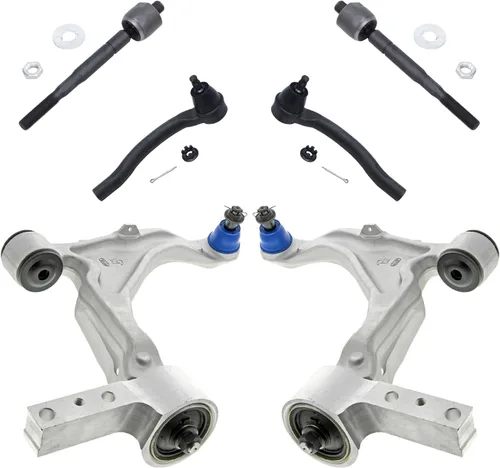 Miniatura 59 de Detroit Axle - Kit de brazos de control de extremo delantero 4WD para Ford 04-08 F-150, 06-08 Lincoln Mark LT, 4 extremos de barra de acoplamiento