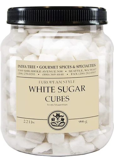 Miniatura 6 de India Tree Cubos de Azúcar Blanco Mauritius Bolsa de 12 oz – Edulcorante Crudo de Caña Pura Sin OMG para Café, Té, Hornear, Espresso, Bebidas