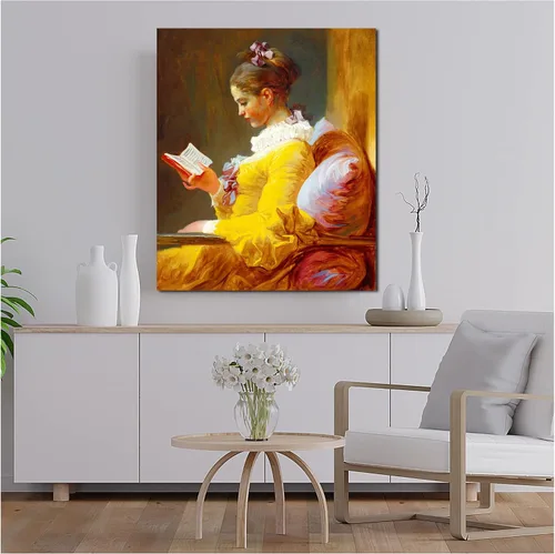 Miniatura 239 de A&T ARTWORK Campo de trigo con cipreses de Van Gogh Las reproducciones de arte clásico mundial, impresiones en lienzo giclée para decoración