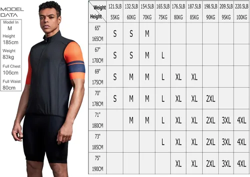 Miniatura 6 de CEROTIPOLAR Chaleco de ciclismo para hombre con 3 bolsillos de carga con cinta reflectante, chaleco de ciclismo micro Softshell resistente al viento