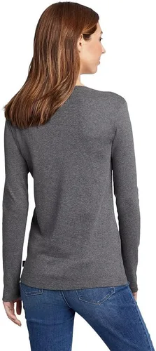 Miniatura 2 de Eddie Bauer Camiseta de manga larga con cuello en V favorita