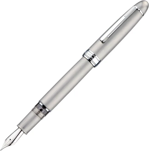 Miniatura 12 de Asvine J16 Pluma estilográfica de titanio sólido Jowo Plumín fino Relleno de pistón, diseño de ventana de tinta con llave inglesa y caja de pluma
