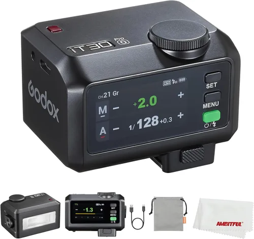 Miniatura 12 de Godox iT30 Pro C iT30Pro C iT30ProC iT30Pro-C Mini Flash para cámara Canon, exposición automática TTL, HSS 1/8000 segundos, 2.4G Wireless Xsystem