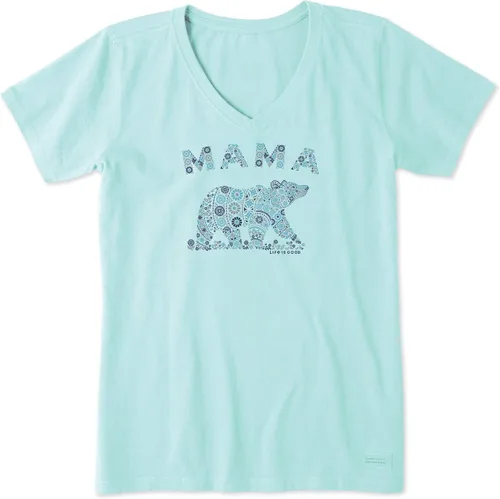 Miniatura 5 de Life is Good - Camiseta de mariposa y flores silvestres para mujer.